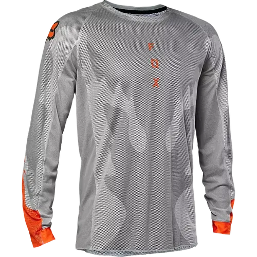 FOX RACING AIRLINE EXO JERSEY GRY/ORG