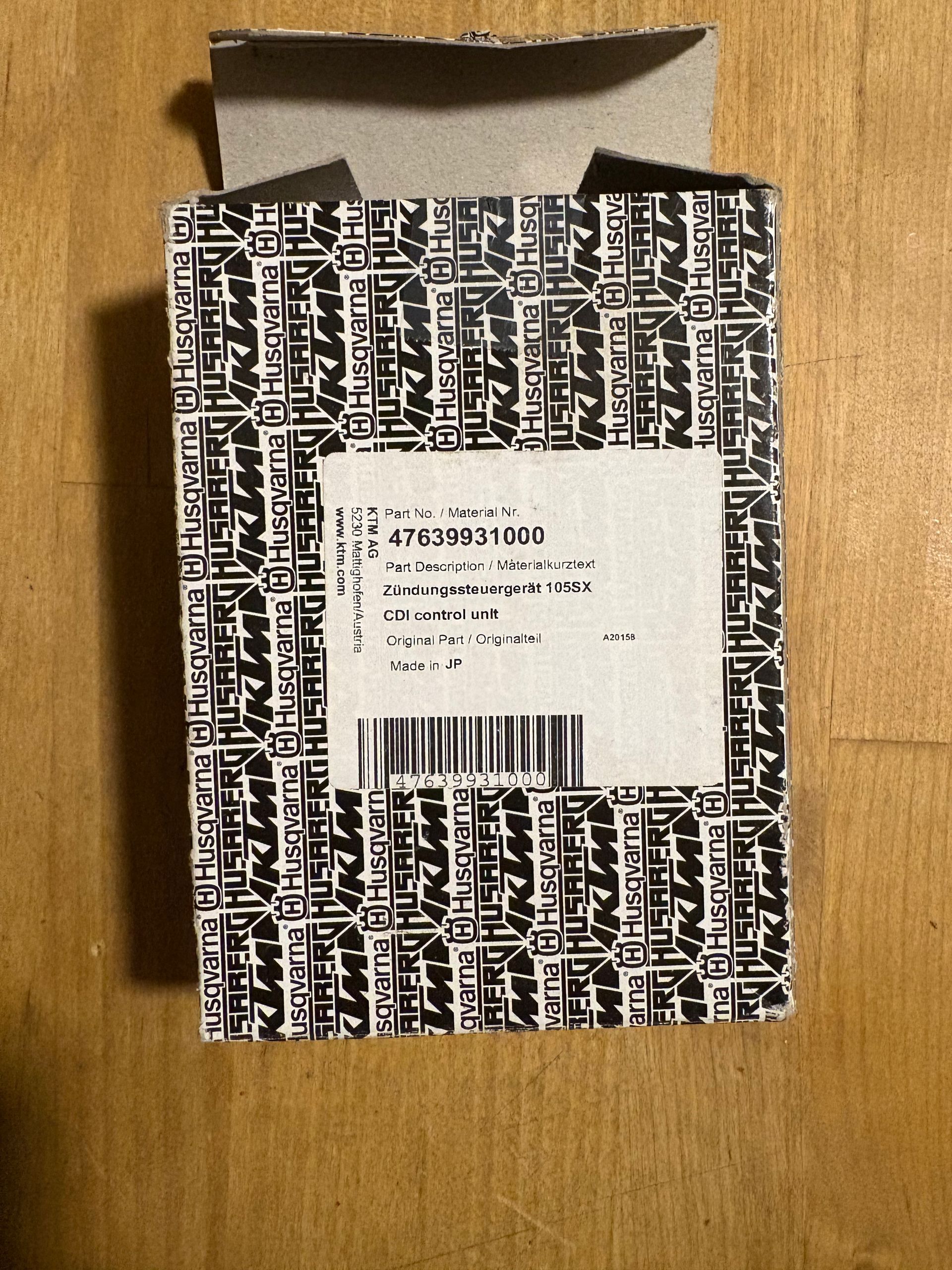 KTM SX 85 CDI Box Unit OEM
47639931000