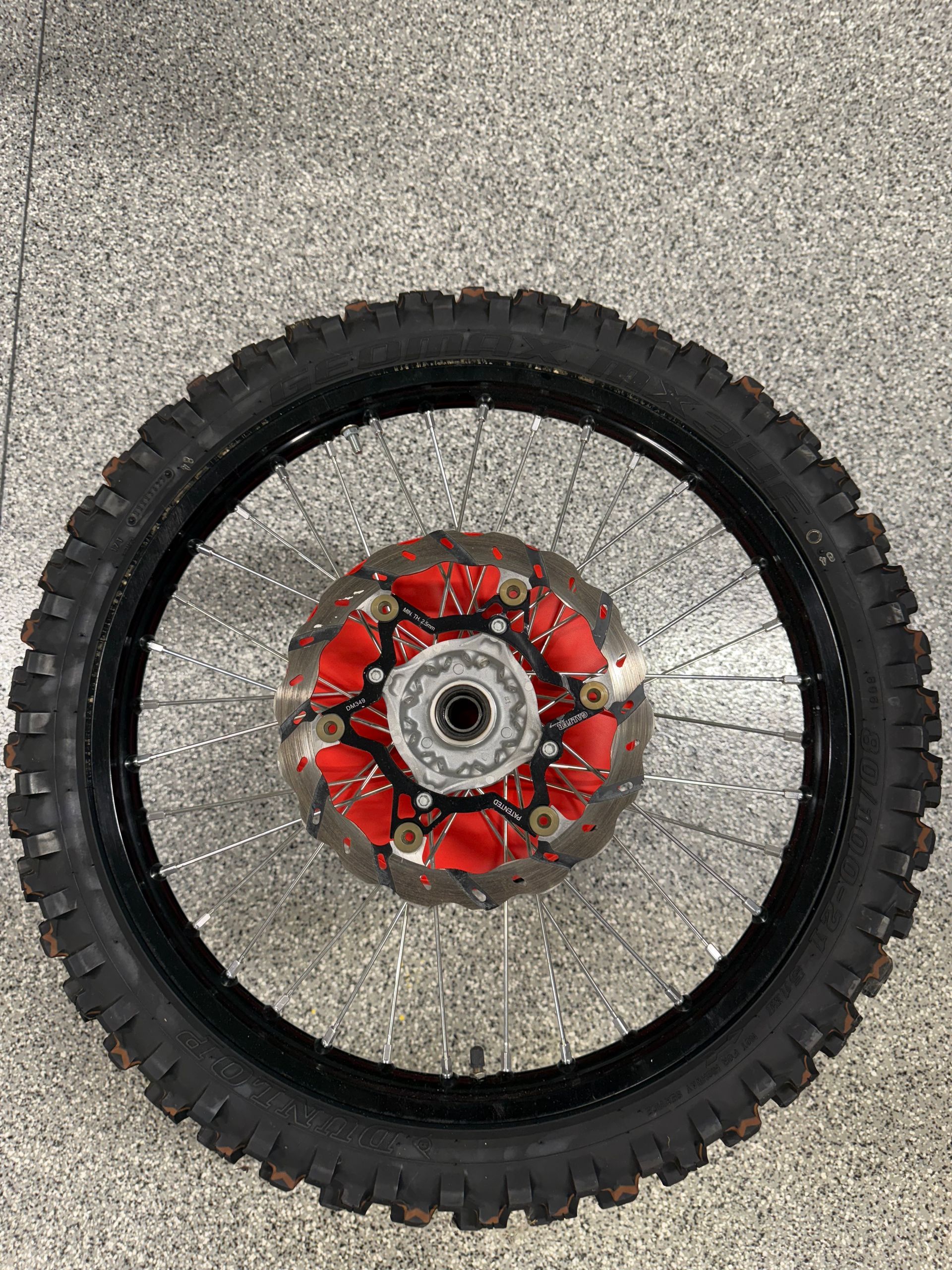 Suzuki RM/RMZ Stock 21" Front Wheel W/ Oversized Rotor