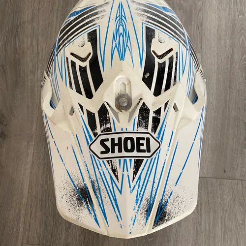 Shoei Helmets - Size S White And Blue
