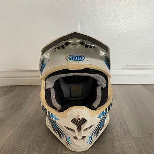Shoei Helmets - Size S White And Blue