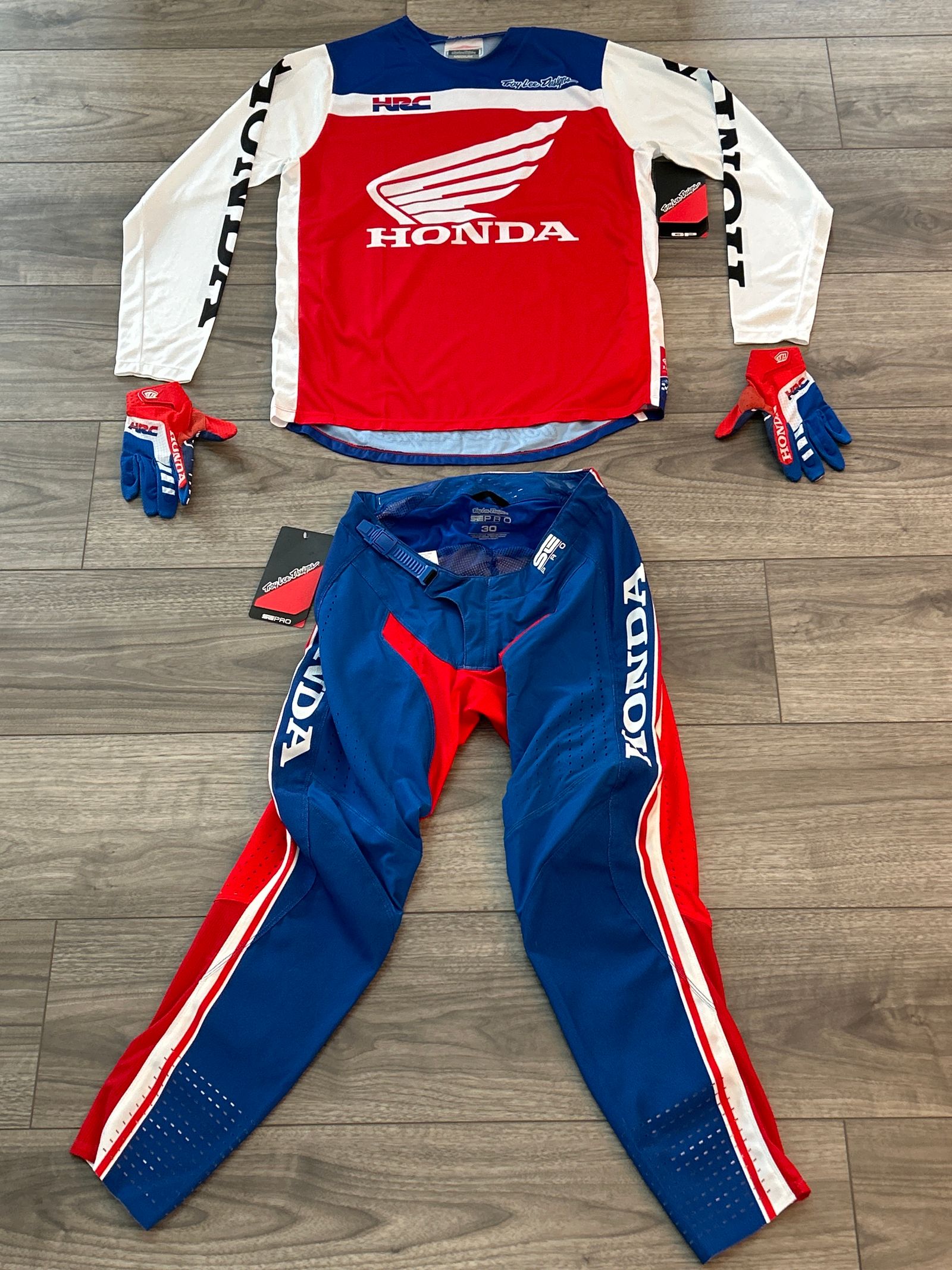Troy Lee Designs Honda Gear Combo Size M 30