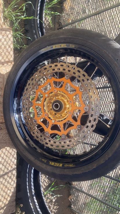Excel G2 Supermoto Rims And Tires
