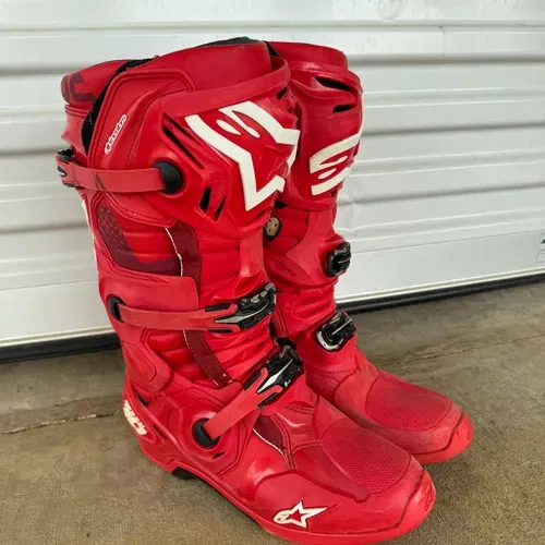 Second hand motocross deals boots for sale