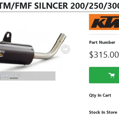 FMF Factory KTM Silencer