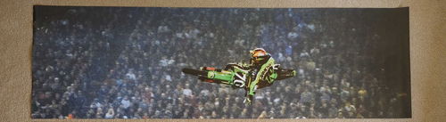 RICKY CARMICHAEL VINTAGE SUPERCROSS MOTOCROSS POSTER SX MX