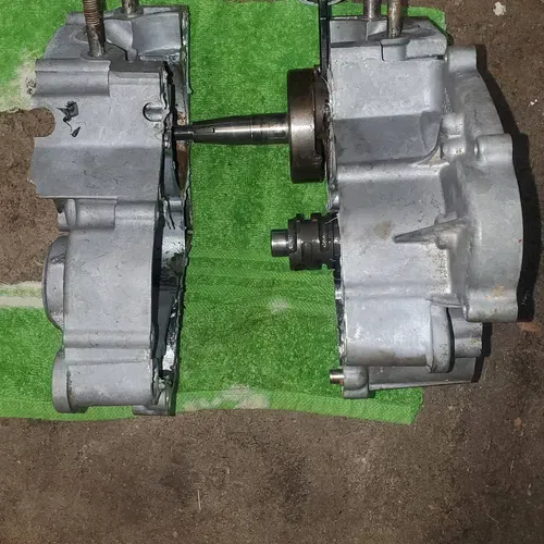 2003 KX65 Complete Crankcase Set Bottom End Transmission Shift Assembly