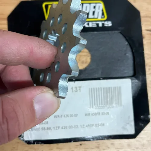 Yamaha 13 Tooth Sprocket Fits A Lot Of Bikes.     Wr Yz Yzf 
