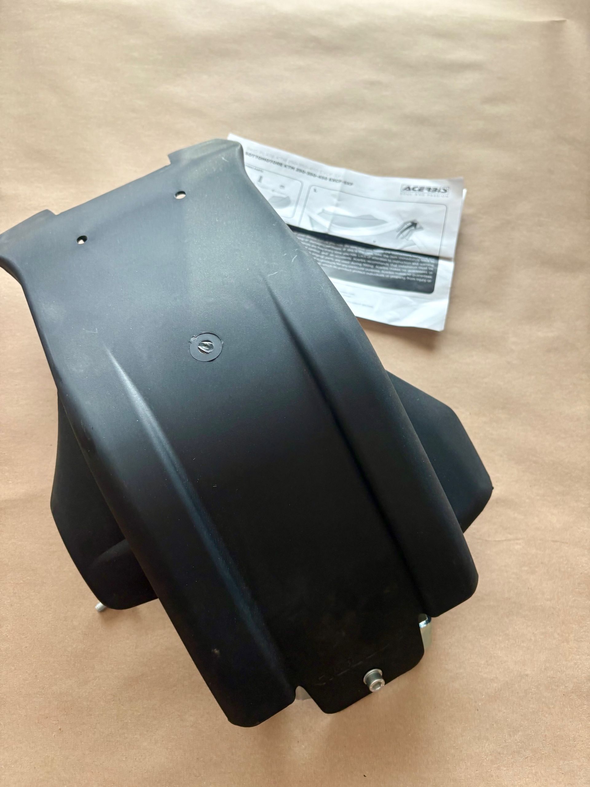 Acerbis MX Skid Plate Black