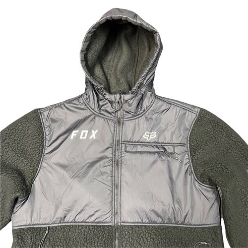 Fox axle shop zip fleece