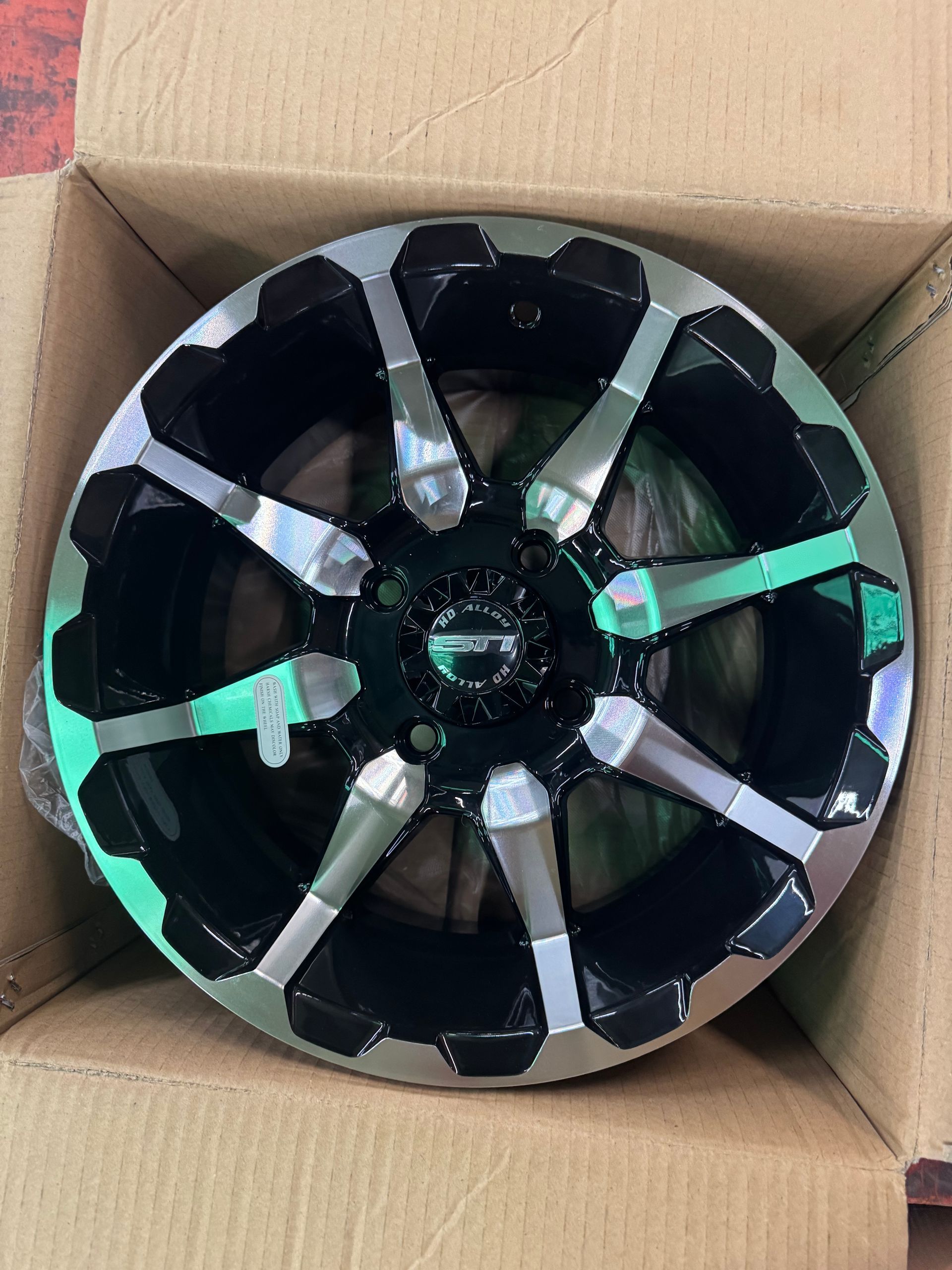 STI 14HD609 4x115 +10 Offset Artic Cat