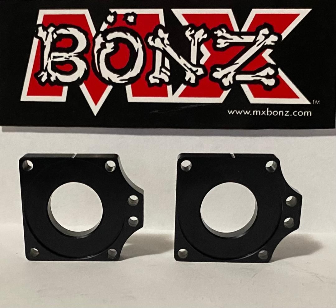 HONDA CRF150R 2007-2025 CRF150RB REAR WHEEL AXLE BLOCKS CRF CHAIN AXLE ADJUSTER