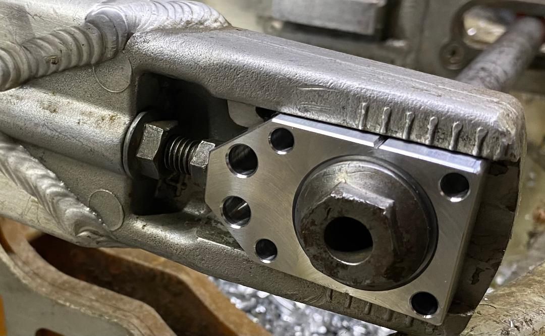 KAWASAKI KX85 KX112 REAR WHEEL AXLE BLOCKS 1998-2025 KX80 KX100 CHAIN ADJUSTERS