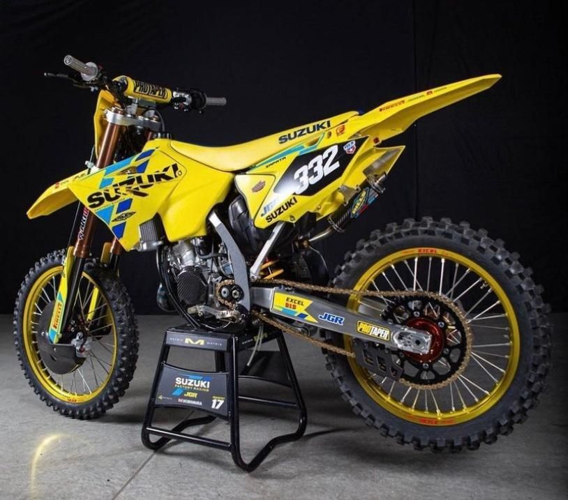 SUZUKI RM125 2000-2008 RM250 REAR WHEEL AXLE BLOCKS CHAIN ADJUSTER BLOCKS RM250