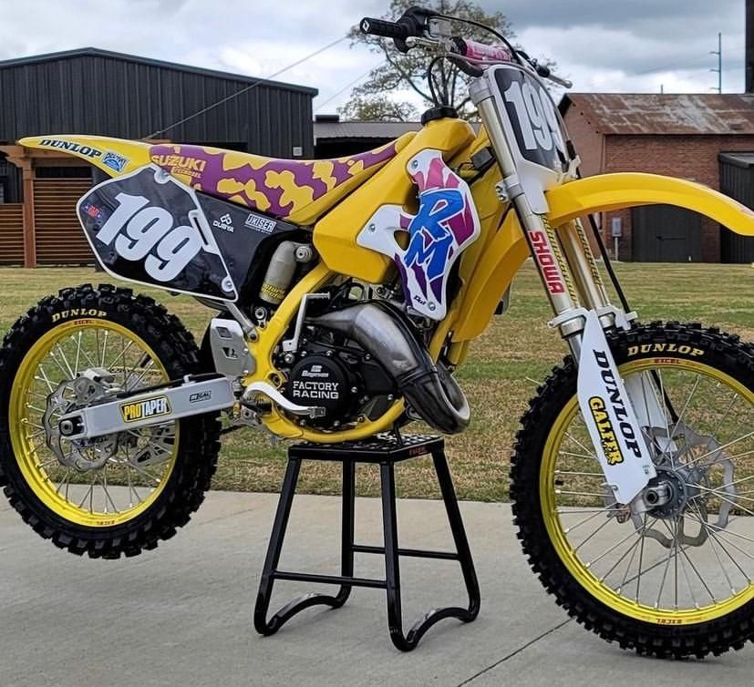 SUZUKI RM125 1993-1999 RM250 REAR WHEEL AXLE BLOCKS CHAIN ADJUSTER BLOCKS 20mm