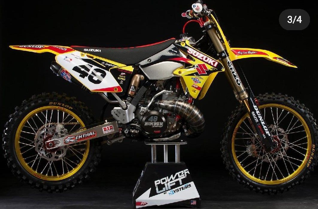 SUZUKI RM125 2000-2008 RM250 REAR WHEEL AXLE BLOCKS CHAIN ADJUSTER BLOCKS RM250