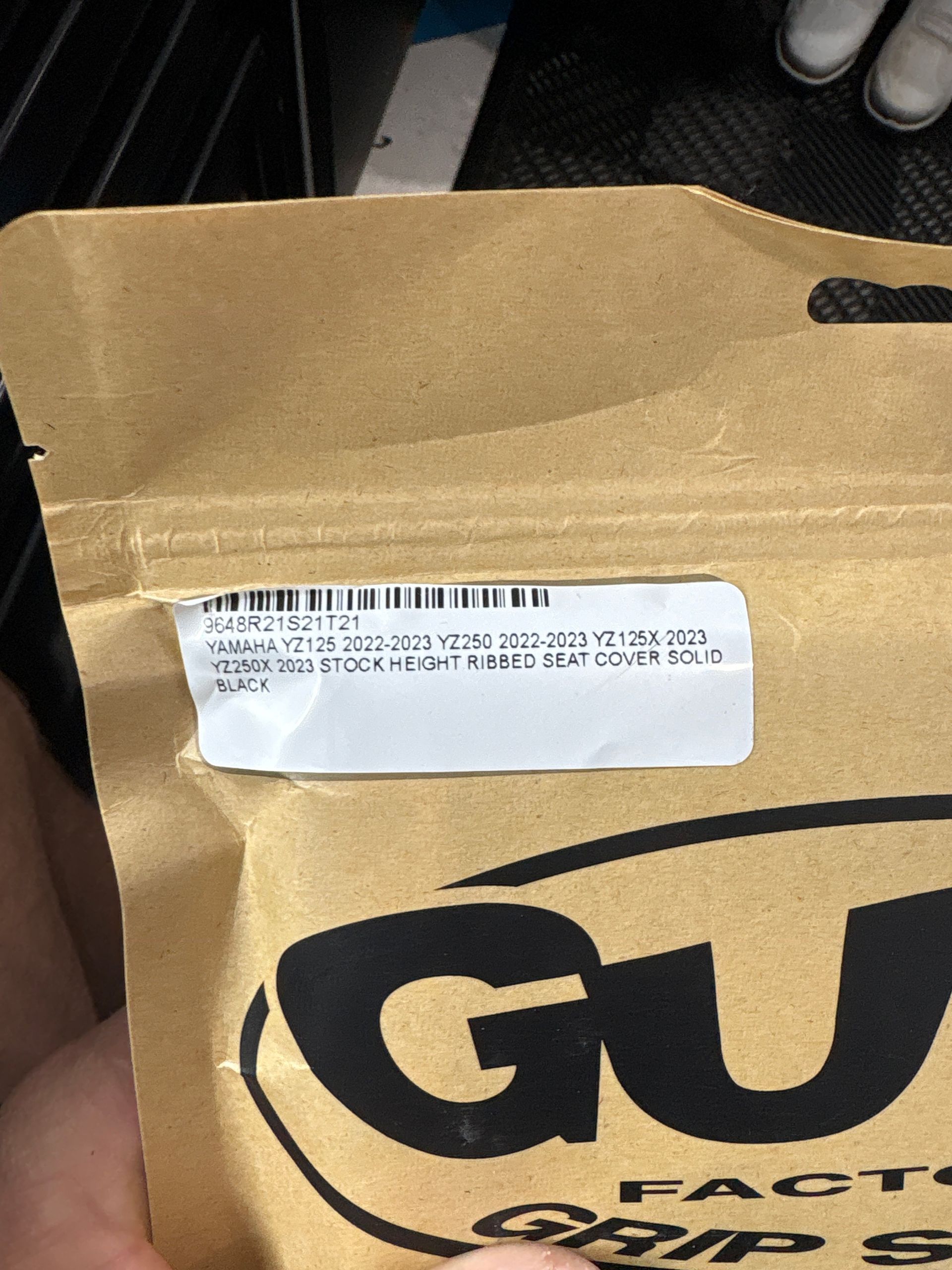 Brand New Guts Seat Cover