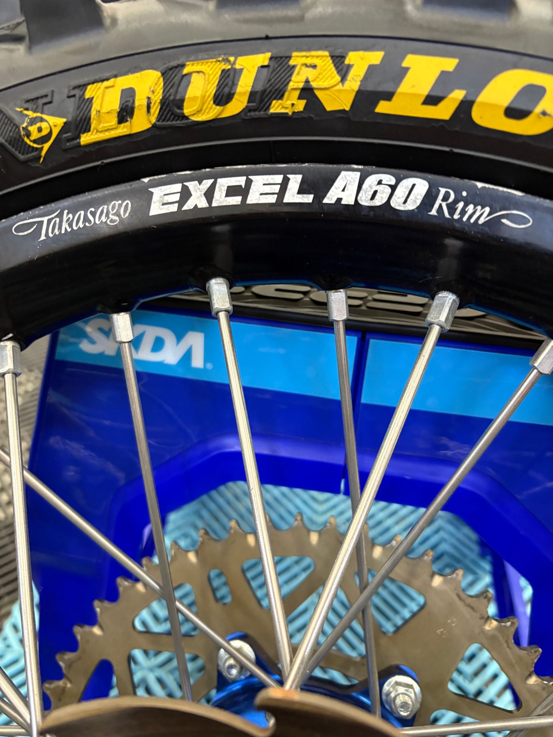 Excel A60 Complete Rear Wheel