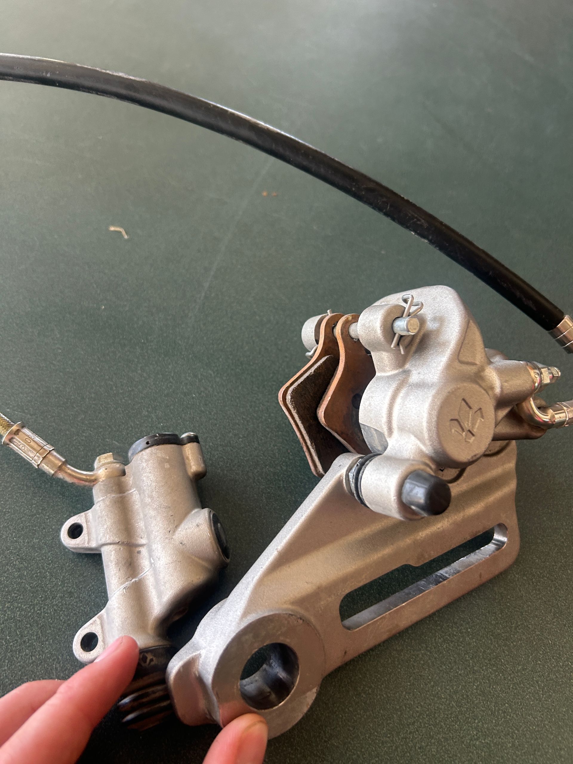 Ktm/ Husqvarna/ Gas Gas Oversize Big Rear Brake. With Master Cylinder Included