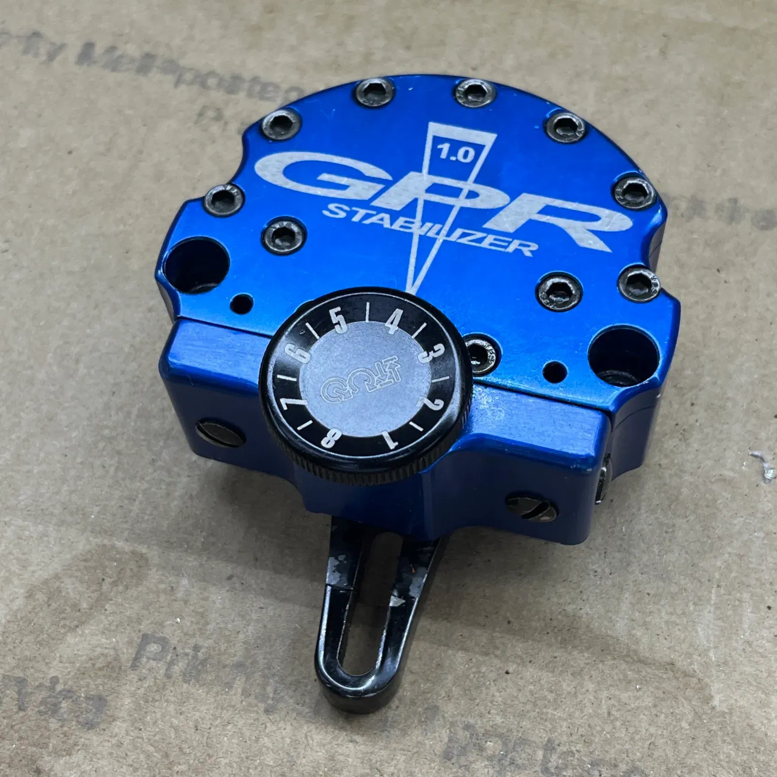 GPR 1.0 Steering Damper Stabilizer Blue V1, Yamaha YZ