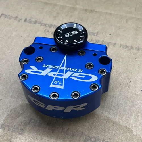 GPR 1.0 Steering Damper Stabilizer Blue V1, Yamaha YZ
