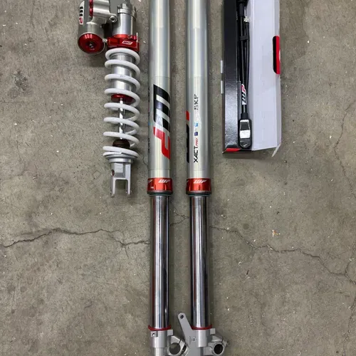 WP A-kit xact pro 7448 AER Cone Valve air Fork Trax shock KTM Husqvarna Gasgas