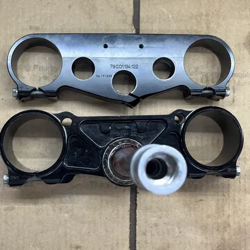 triple clamps ktm husqvarna cnc black oem sx fc xc fx 