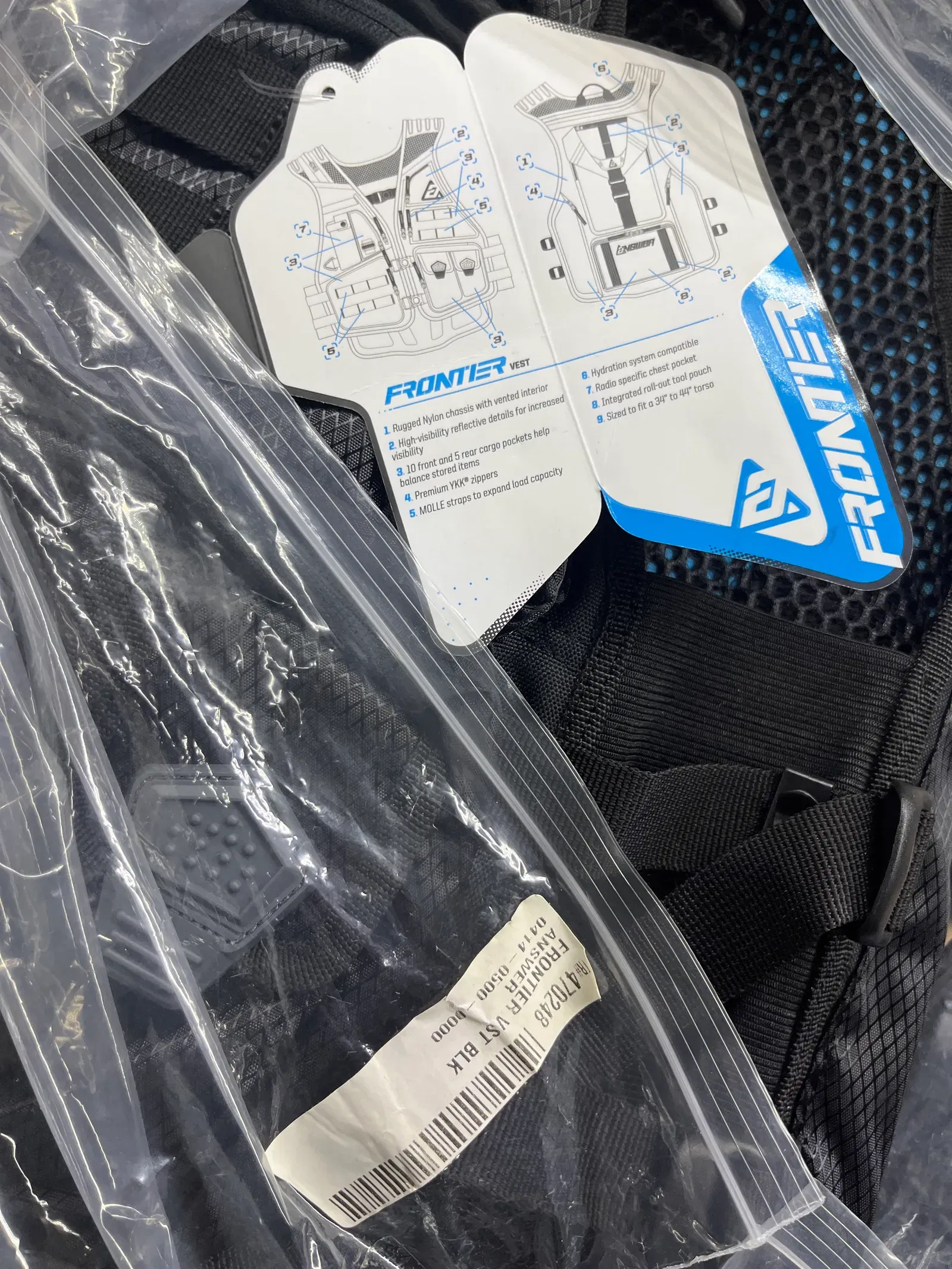 Answer Frontier Adventure Street MX Off-Road enduro Hydration Vest