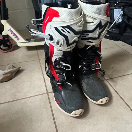 Alpinestars Tech 10 Size 11 Lightly Used 