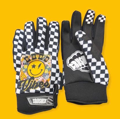 Crushed mx gloves on sale