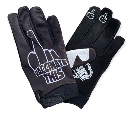 Vaccinate This Crushed MX Gloves  Gloves - Size L