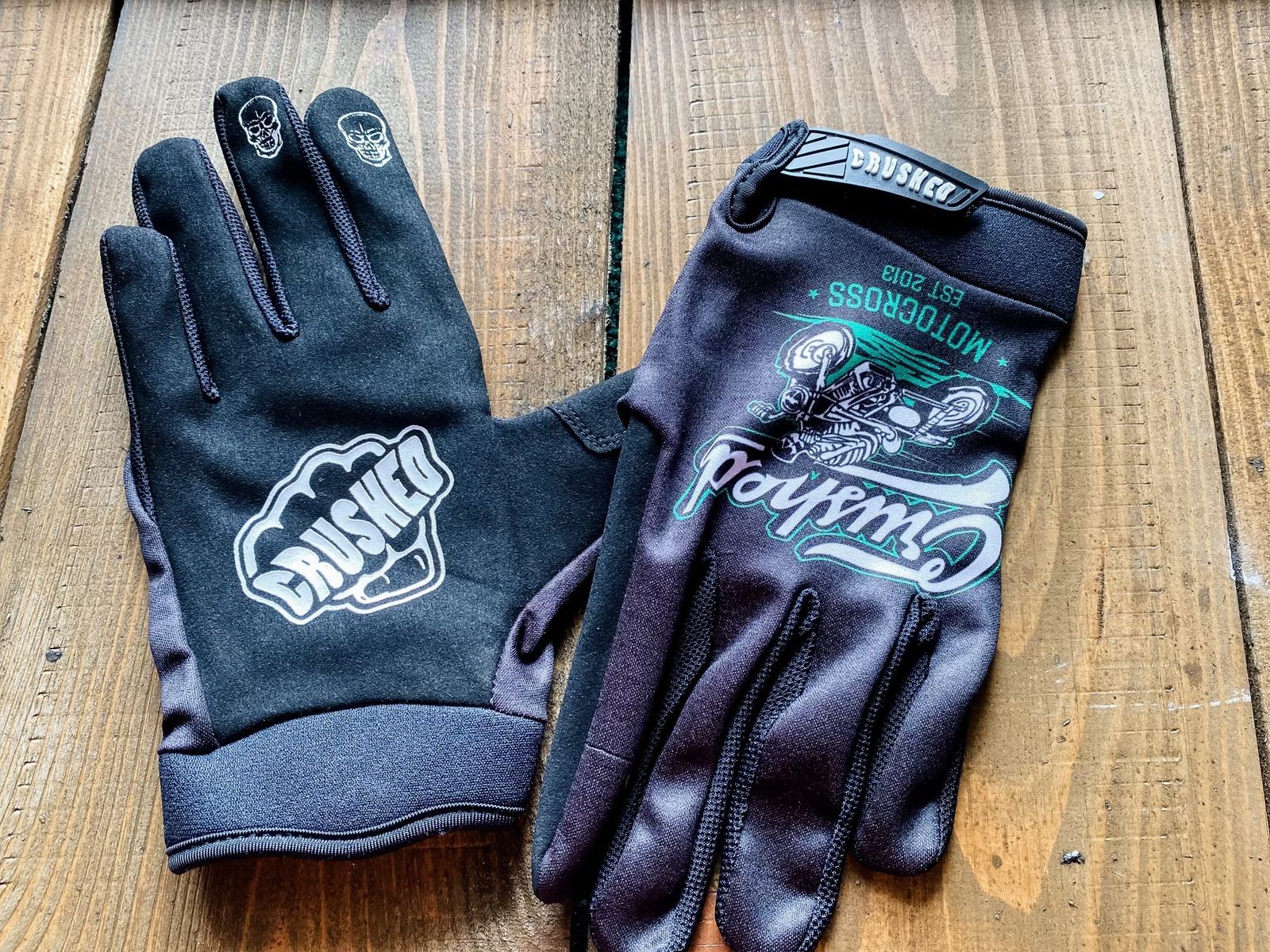 Crushed mx gloves new arrivals