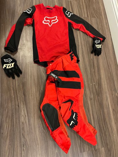 Youth Fox Racing Gear Combo - Size S/16