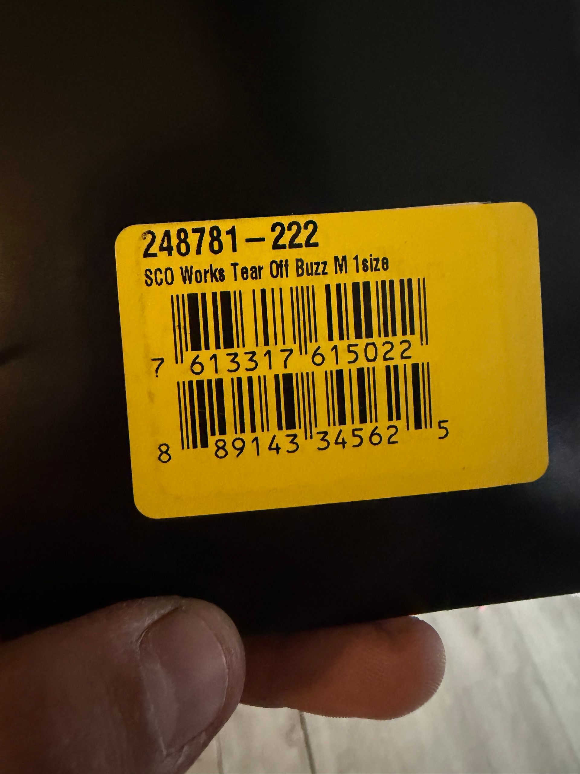 SCOTT Works Standard Tear-Offs
