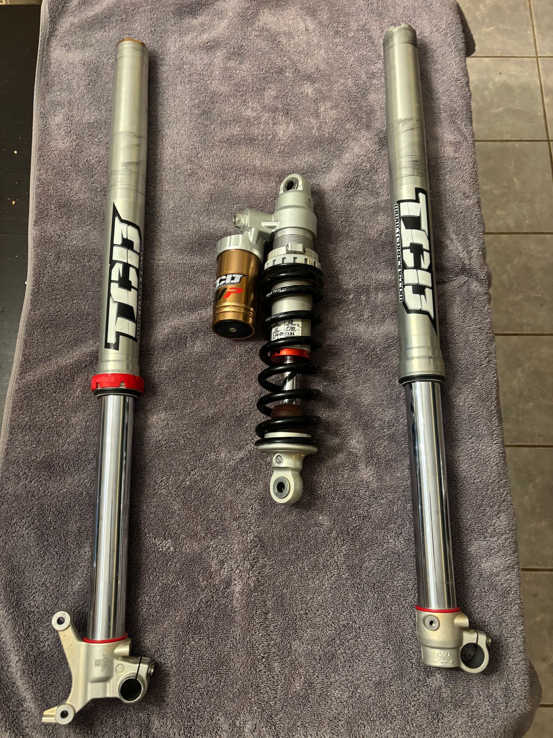 2024 KTM 85 TCD Racing Suspension. K-Tech Spring Conversion. 