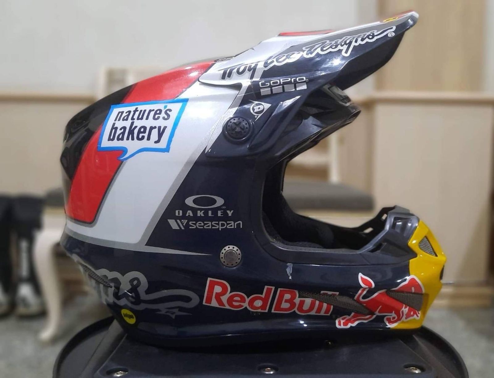 Troy Lee Designs Red Bull Athlete Only Helmets Size M
