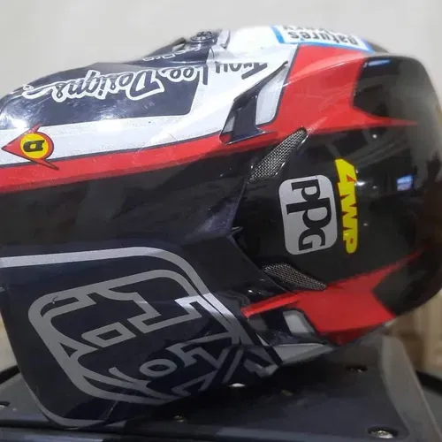 Troy Lee Designs Red Bull Athlete Only Helmets - Size M