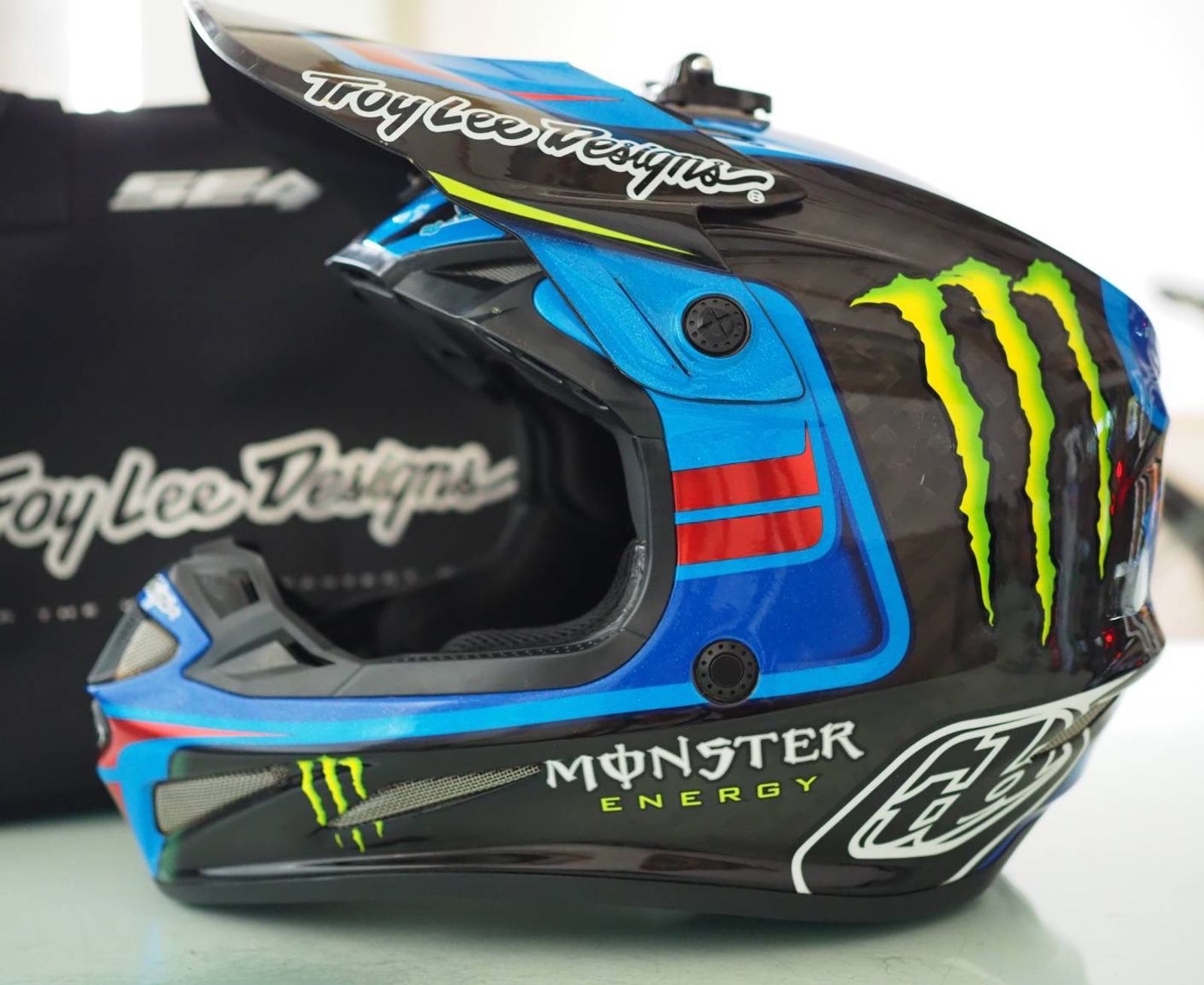 Monster energy motocross helmet deals
