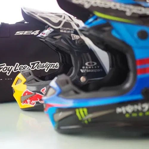 Troy Lee Designs Monster Energy Helmets - Size M