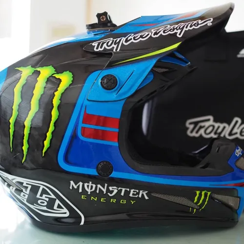 Troy Lee Designs Monster Energy Helmets - Size M