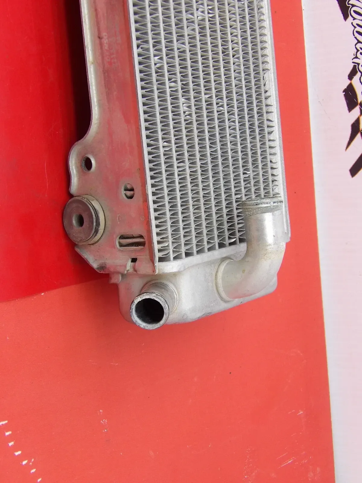 2005 Honda CRF450R Left Rad Radiator Cooling Tank 19015-MEN-730