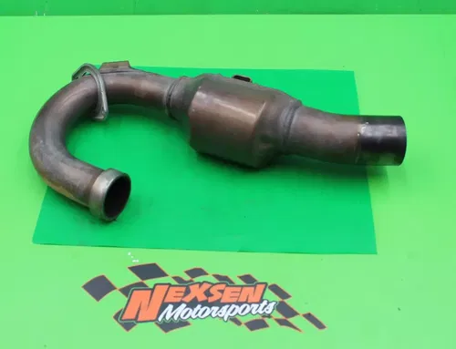 2014 Kawasaki Kx250f Exhaust Pipe Chamber Header