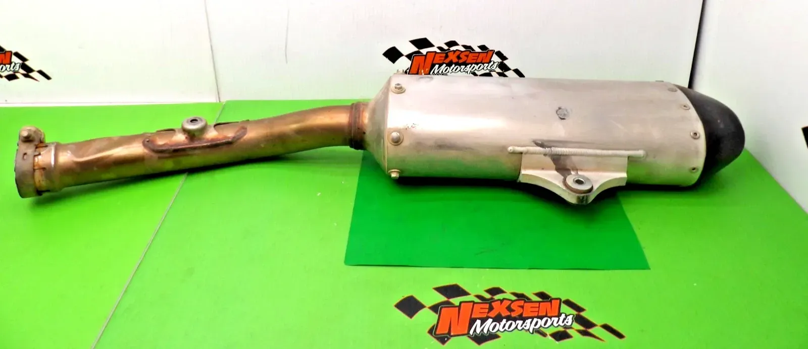 🏁Exhaust Slip-On Muffler Silencer Pipe – Fits 2012 Kawasaki KX250F