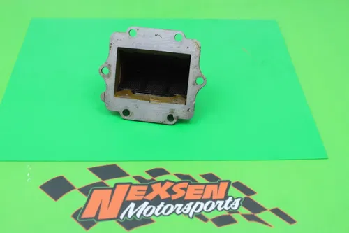 1991 Kawasaki Kx125 Intake Reed Block Assembly W Carbon Fiber Reeds