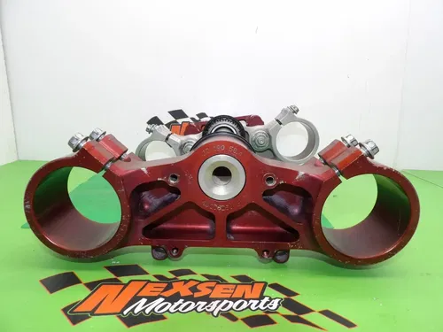 2012 Kawasaki KX250F Pro Circuit Triple Tree Clamp Assembly Upper Lower Set