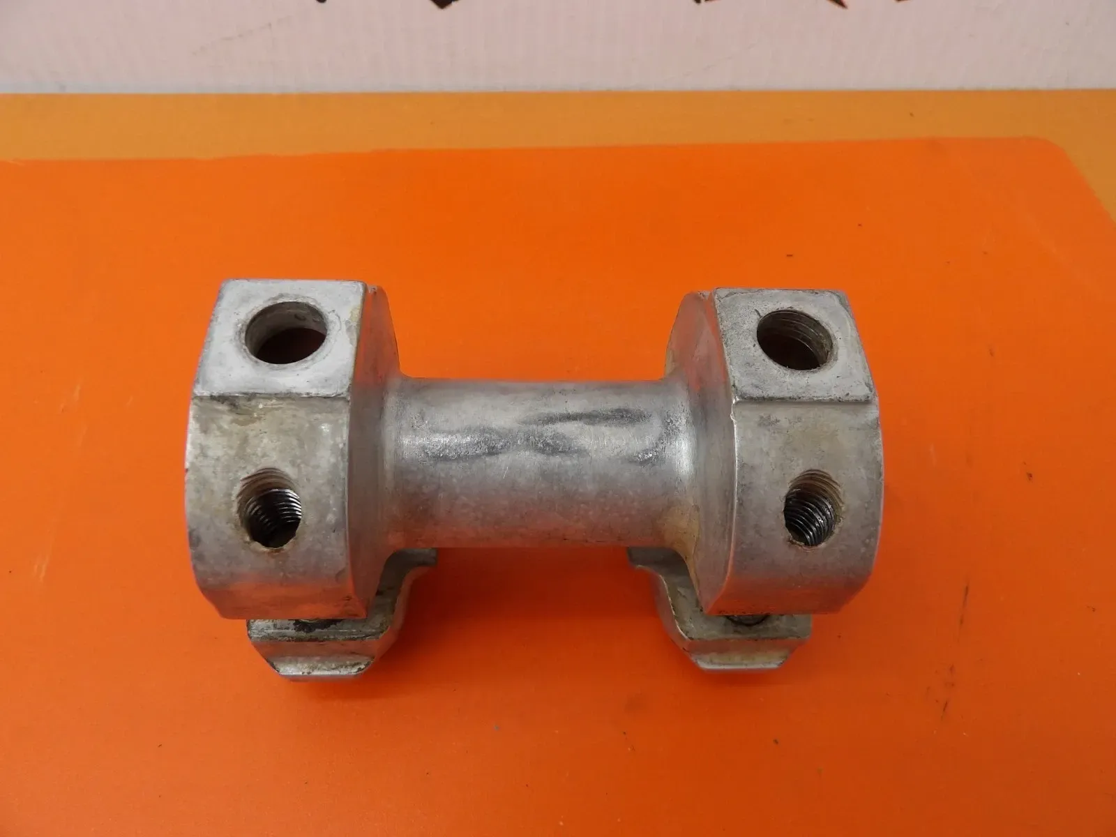 2006 KTM 50 Senior Adventure Handlebar Clamp Upper 50301038000 Lower 45101039000