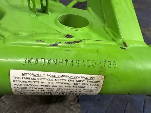 1995 Kawasaki Kdx200 Frame Chassis