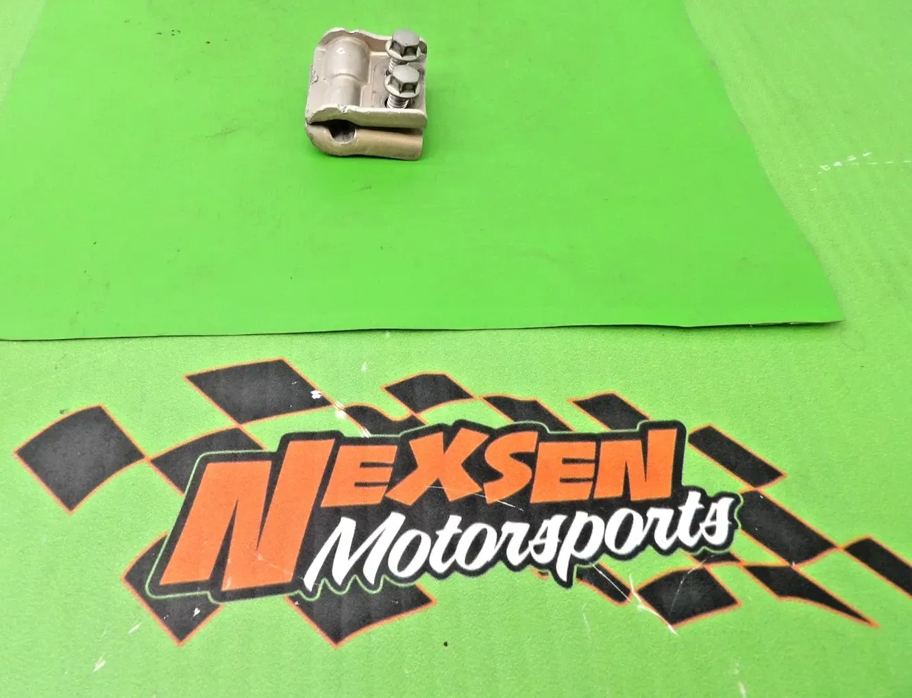 2012 Kawasaki KX250F Front Brake Hose Line Clamp set 92173-1177 92173-1178