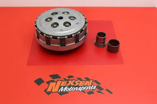 2004 Honda TRX450R Complete Clutch Basket Hub Plate Assy