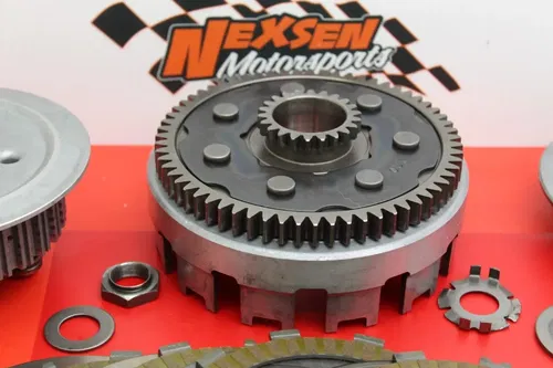 2004 Honda TRX450R Complete Clutch Basket Hub Plate Assy